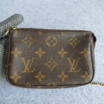 LV Mini Pochette Accessoires M58009 Monogram Canvas with Leather and Gold Hardware #GLSRL-4 - Image 2
