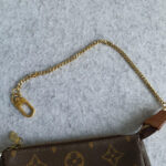 LV Mini Pochette Accessoires M58009 Monogram Canvas with Leather and Gold Hardware #GLSRL-4 - Image 10