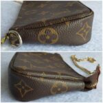 LV Mini Pochette Accessoires M58009 Monogram Canvas with Leather and Gold Hardware #GLSRL-4 - Image 4