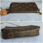 LV Mini Pochette Accessoires M58009 Monogram Canvas with Leather and Gold Hardware #GLSRL-4 - Image 5