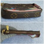 LV Mini Pochette Accessoires Monogram Canvas with Leather and Gold Hardware #TOST-3 - Image 6