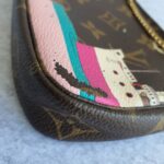 LV Mini Pochette Accessoires Monogram Canvas with Leather and Gold Hardware #TOST-3 - Image 10