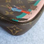 LV Mini Pochette Accessoires Monogram Canvas with Leather and Gold Hardware #TOST-3 - Image 9