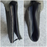 Salvatore Ferragamo Clutch Black/Dark Grey Leather with Silver Hardware #TOSU-4 - Image 7