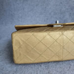 Chanel 2.55 Large Double Flap Gold Aged Calfskin with Ruthenium Hardware #TRLT-1 - Image 12