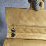 Chanel 2.55 Large Double Flap Gold Aged Calfskin with Ruthenium Hardware #TRLT-1 - Image 20
