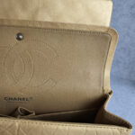 Chanel 2.55 Large Double Flap Gold Aged Calfskin with Ruthenium Hardware #TRLT-1 - Image 25