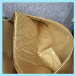 Chanel 2.55 Large Double Flap Gold Aged Calfskin with Ruthenium Hardware #TRLT-1 - Image 32