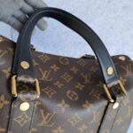 LV Manhattan NM Monogram Canvas with Leather and Gold Hardware #TRKU-1 - Image 27
