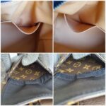 LV Manhattan NM Monogram Canvas with Leather and Gold Hardware #TRKU-1 - Image 33