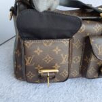 LV Manhattan NM Monogram Canvas with Leather and Gold Hardware #TRKU-1 - Image 9