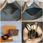 LV Double Zip Pochette M69203 Monogram Canvas with Leather and Gold Hardware #TOLK-2 - Image 10