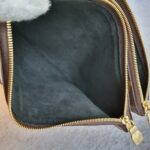 LV Double Zip Pochette M69203 Monogram Canvas with Leather and Gold Hardware #TOLK-2 - Image 14