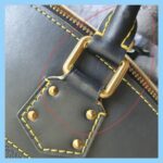 LV Lockit PM Black Suhali Leather with Gold Hardware #GLTCE-1 - Image 9