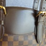 LV Verona Damier Ebene Coated Canvas with Leather And Gold Hardware #TRRR-1 - Image 26