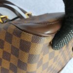 LV Verona Damier Ebene Coated Canvas with Leather And Gold Hardware #TRRR-1 - Image 17
