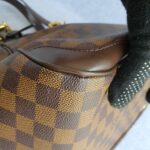 LV Verona Damier Ebene Coated Canvas with Leather And Gold Hardware #TRRR-1 - Image 15