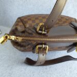 LV Verona Damier Ebene Coated Canvas with Leather And Gold Hardware #TRRR-1 - Image 10
