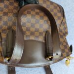 LV Verona Damier Ebene Coated Canvas with Leather And Gold Hardware #TRRR-1 - Image 22