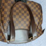 LV Verona Damier Ebene Coated Canvas with Leather And Gold Hardware #TRRR-1 - Image 21