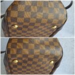 LV Verona Damier Ebene Coated Canvas with Leather And Gold Hardware #TRRR-1 - Image 18