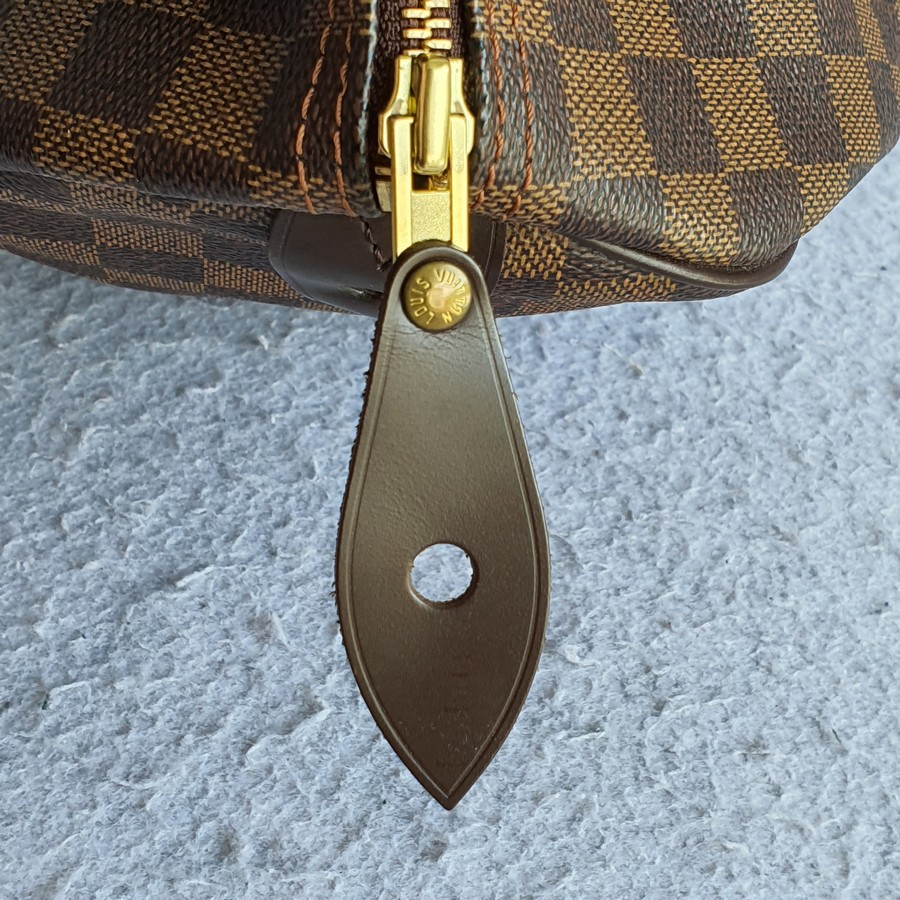 Louis Vuitton Ebene Damier Coated Canvas Speedy 30 Gold Hardware, 2012  Available For Immediate Sale At Sotheby's