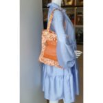 Miu Miu Roll-up Bag Orange Nylon /Leather with Gold Hardware #TOEO-2 - Image 19