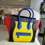 Celine Mini Luggage Calf Leather with Gold Hardware #OEKC-1