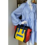 Celine Mini Luggage Calf Leather with Gold Hardware #OEKC-1 - Image 38