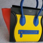 Celine Mini Luggage Calf Leather with Gold Hardware #OEKC-1 - Image 3