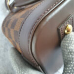 LV Alma BB Damier Ebene Coated Canvas with Leather and Gold Hardware #TOUS-2 - Image 12