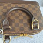 LV Alma BB Damier Ebene Coated Canvas with Leather and Gold Hardware #TOUS-2 - Image 20