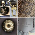 LV Alma BB Damier Ebene Coated Canvas with Leather and Gold Hardware #TOUS-2 - Image 24