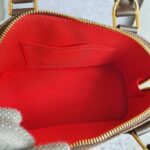 LV Alma BB Damier Ebene Coated Canvas with Leather and Gold Hardware #TOUS-2 - Image 30