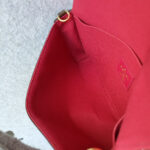 LV M61276 Felicie Pochette Brown Monogram Canvas with Gold Hardware #TOUS-1 - Image 31