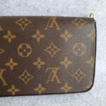 LV Felicie Pochette M61276 Brown Monogram Canvas with Gold Hardware #TOUT-4 - Image 7