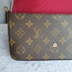 LV Felicie Pochette M61276 Brown Monogram Canvas with Gold Hardware #TOUT-4 - Image 17