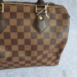 LV Speedy 25cm N41365 Damier Ebene Coated Canvas with Leather And Gold Hardware #TOUS-3 - Image 4
