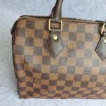 LV Speedy 25cm N41365 Damier Ebene Coated Canvas with Leather And Gold Hardware #TOUS-3 - Image 5