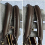 LV Speedy 25cm N41365 Damier Ebene Coated Canvas with Leather And Gold Hardware #TOUS-3 - Image 23