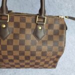 LV Speedy 25cm N41365 Damier Ebene Coated Canvas with Leather And Gold Hardware #TOUS-3 - Image 6