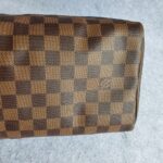 LV Speedy 25cm N41365 Damier Ebene Coated Canvas with Leather And Gold Hardware #TOUS-3 - Image 12