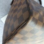 LV Speedy 25cm N41365 Damier Ebene Coated Canvas with Leather And Gold Hardware #TOUS-3 - Image 14