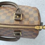 LV Speedy 25cm N41365 Damier Ebene Coated Canvas with Leather And Gold Hardware #TOUS-3 - Image 10
