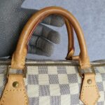 LV Speedy 30cm Damier Azur Coated Canvas with Gold Hardware #OEUT-10 - Image 18