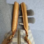 LV Speedy 30cm Damier Azur Coated Canvas with Gold Hardware #OEUT-10 - Image 22