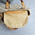 LV Speedy 30cm Damier Azur Coated Canvas with Gold Hardware #OEUT-10 - Image 27