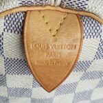 LV Speedy 30cm Damier Azur Coated Canvas with Gold Hardware #OEUT-10 - Image 26