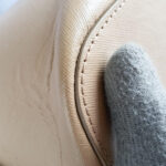 MCM Shopper Taupe Brown/ Lilac Printed Leather with Gold Hardware #OEYL-1 - Image 16