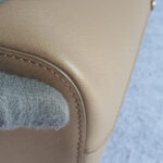 MCM Shopper Taupe Brown/ Lilac Printed Leather with Gold Hardware #OEYL-1 - Image 15